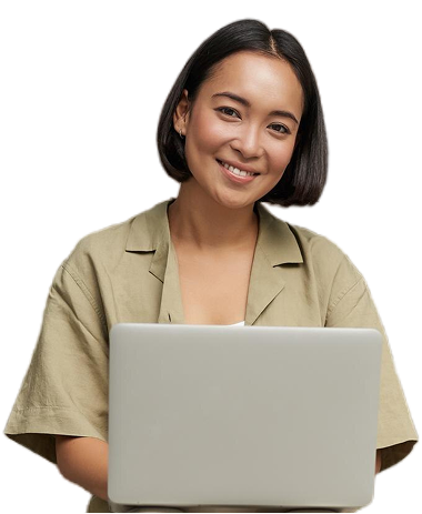 Profissional trabalhando com laptop